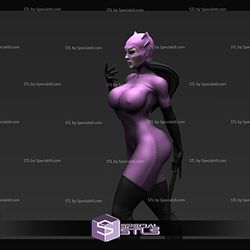 Catwoman Pink Suit STL Files from DC 3D Printable