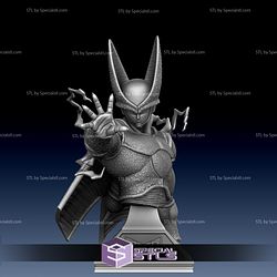 Cell Bust 3D Printing Figurine V2 Dragonball STL Files