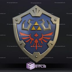 Cosplay STL Files Decayed Master Sword and Hylian Shield Tears of the Kingdom