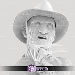 Freddy Krueger Bust STL Files 3D Printable