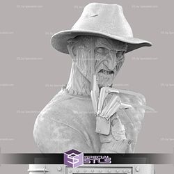 Freddy Krueger Bust STL Files 3D Printable