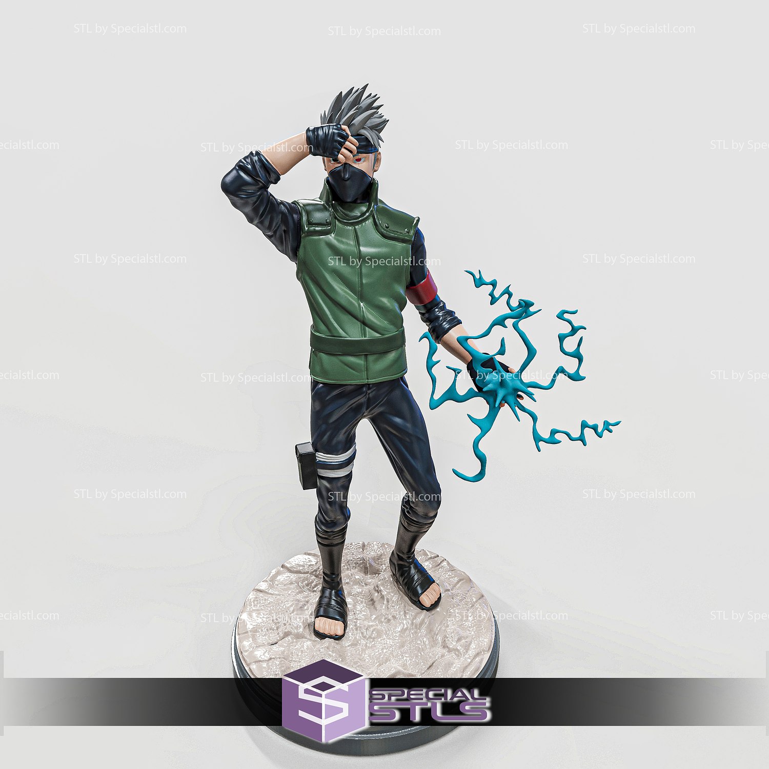 Naruto Hokage STL Files from Naruto 3D Printable