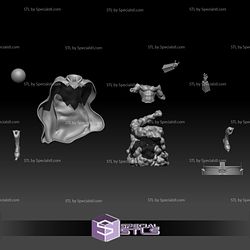 Mysterio STL Files V3 from Spiderman 3D Printing Figurine