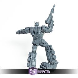 Optimus Prime STL Files Standing V3 Transformers 3D Printing Figurine