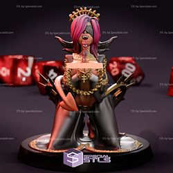 Pin Up Girl Collection - Demon Nun Pack STL Files