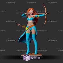 Princess Merida STL Files NSFW from Disney 3D Printing Figurine