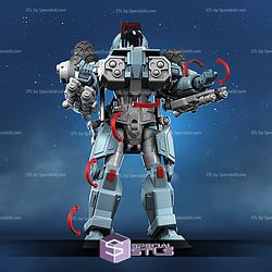 Robotech VR-052 Cyclone 3D Printing Model