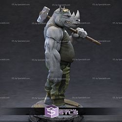 Rocksteady STL Files V2 From TMNT 3D Printable SpecialSTL