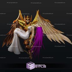 Sagittarius Seiya and Athena STL Files From Saint Seiya 3D Printable