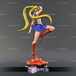 Serena Tsukino Sailor Moon 3D Printable STL Files V2
