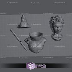 Shisui Uchiha Bust 3D Printable from Naruto STL Files