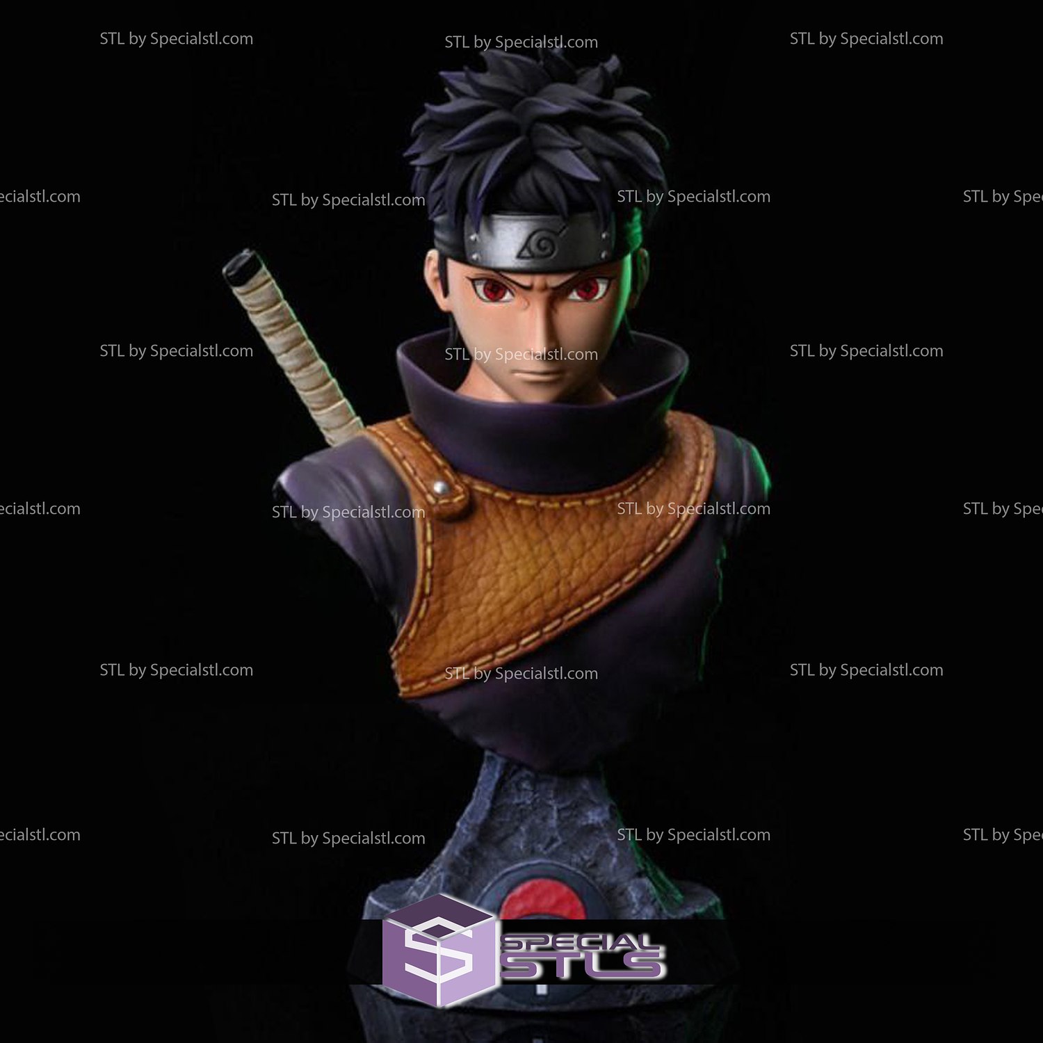 STL file Shisui Uchiha 🎨・Model to download and 3D print・Cults