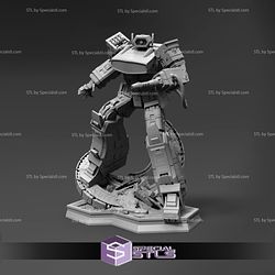 Shockwave STL Files Transformers 3D Printing Figurine