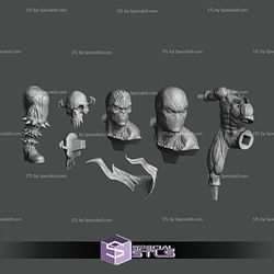 Spawn STL Files on Skull Base V2 3D Printable