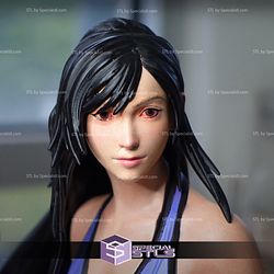 Tifa Blue Dress STL Files Final Fantasy 3D Printable