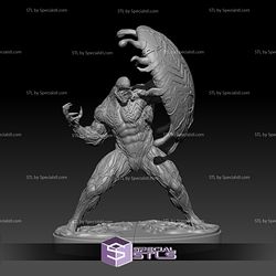 Venom STL Files Marvel vs Capcom Version 3D Printing Figurine
