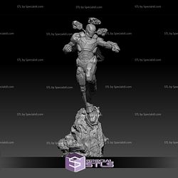 War Machine Action Pose STL Files 3D Printing Figurine