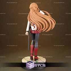 Yuuki Asuna 3D Printing Figurine V3 Sword Art Online STL Files