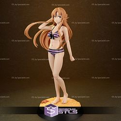 Yuuki Asuna 3D Printing Figurine V3 Sword Art Online STL Files