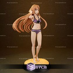 Yuuki Asuna 3D Printing Figurine V3 Sword Art Online STL Files