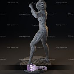 Annie Leonhart Female Titan 3D Printing Figurine V2 Attack on Titan STL Files