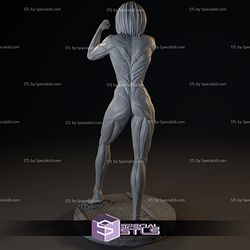 Annie Leonhart Female Titan 3D Printing Figurine V2 Attack on Titan STL Files