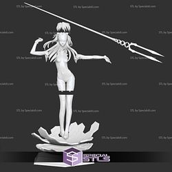 Asuka Langley 3D Printing Figurine V2 Neon Genesis Evangelion STL Files