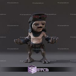 Babu Frik 3D Printing Figurine Star Wars STL Files