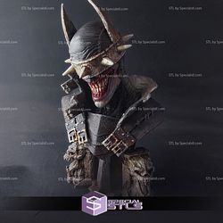 Batman Who Laughs Bust 3D Printing Figurine STL Files