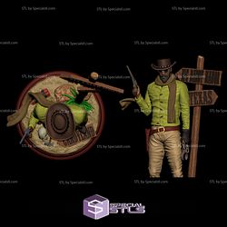 Django Unchained 3D Printing Figurine STL Files