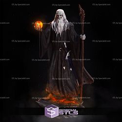 Gandalf The Black 3D Printing Figurine Lord of the Rings STL Files