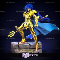 Gemini Saga V3 3D Printing Figurine Saint Seiya STL Files
