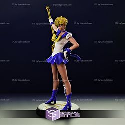 Haruka Tenoh Sailor Uranus 3D Printing Figurine Sailor Moon STL Files