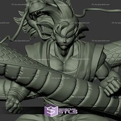 Shenron and Son Goku V4 3D Printing Figurine Dragonball STL Files