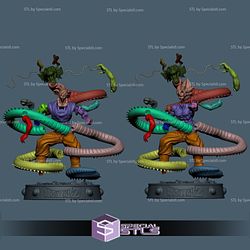 Shenron and Son Goku V4 3D Printing Figurine Dragonball STL Files