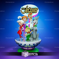 The Jetsons Cartoon 3D Printing Figurine STL Files