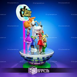 The Jetsons Cartoon 3D Printing Figurine STL Files