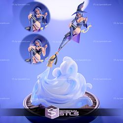 Ursula Callistis 3D Printing Figurine from Little Witch Academia STL Files