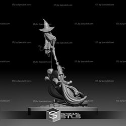 Ursula Callistis 3D Printing Figurine from Little Witch Academia STL Files