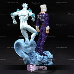 Weather Report 3D Printing Figurine JoJos Bizarre Adventure STL Files