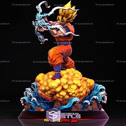 Goku Kamehameha 3D Model