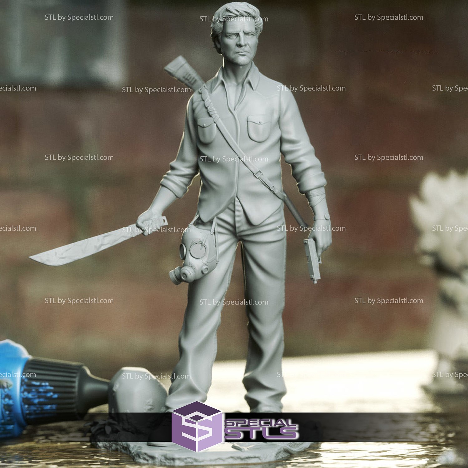 STL file Joel The Last Of Us 🧟・3D print design to download・Cults