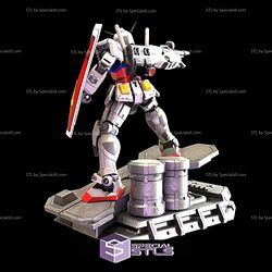 RX78 Gundam STL Files 3D Printable
