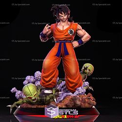 Yamcha 3D Model Standing