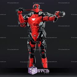 Cosplay STL Files Deadpool Armor Wearable 3D Print