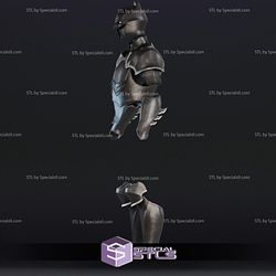 Cosplay STL Files Medieval Batman Armor Wearable 3D Print