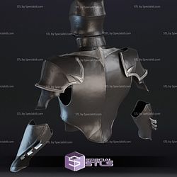Cosplay STL Files Medieval Batman Armor Wearable 3D Print