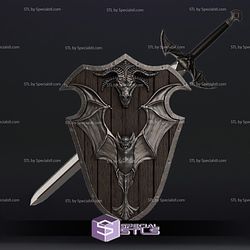 Cosplay STL Files Medieval Batman Weapons Wearable