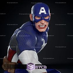 Captain America Classic and Ultron 3D Printing Figurine STL Files
