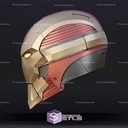 Cosplay STL Files Armored Titan Ironman Helmet Wearable 3D Print